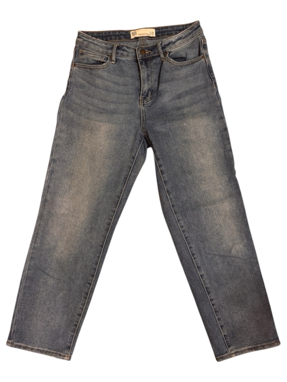 RSQ Straight-Leg Women's Jeans in Washed Blue